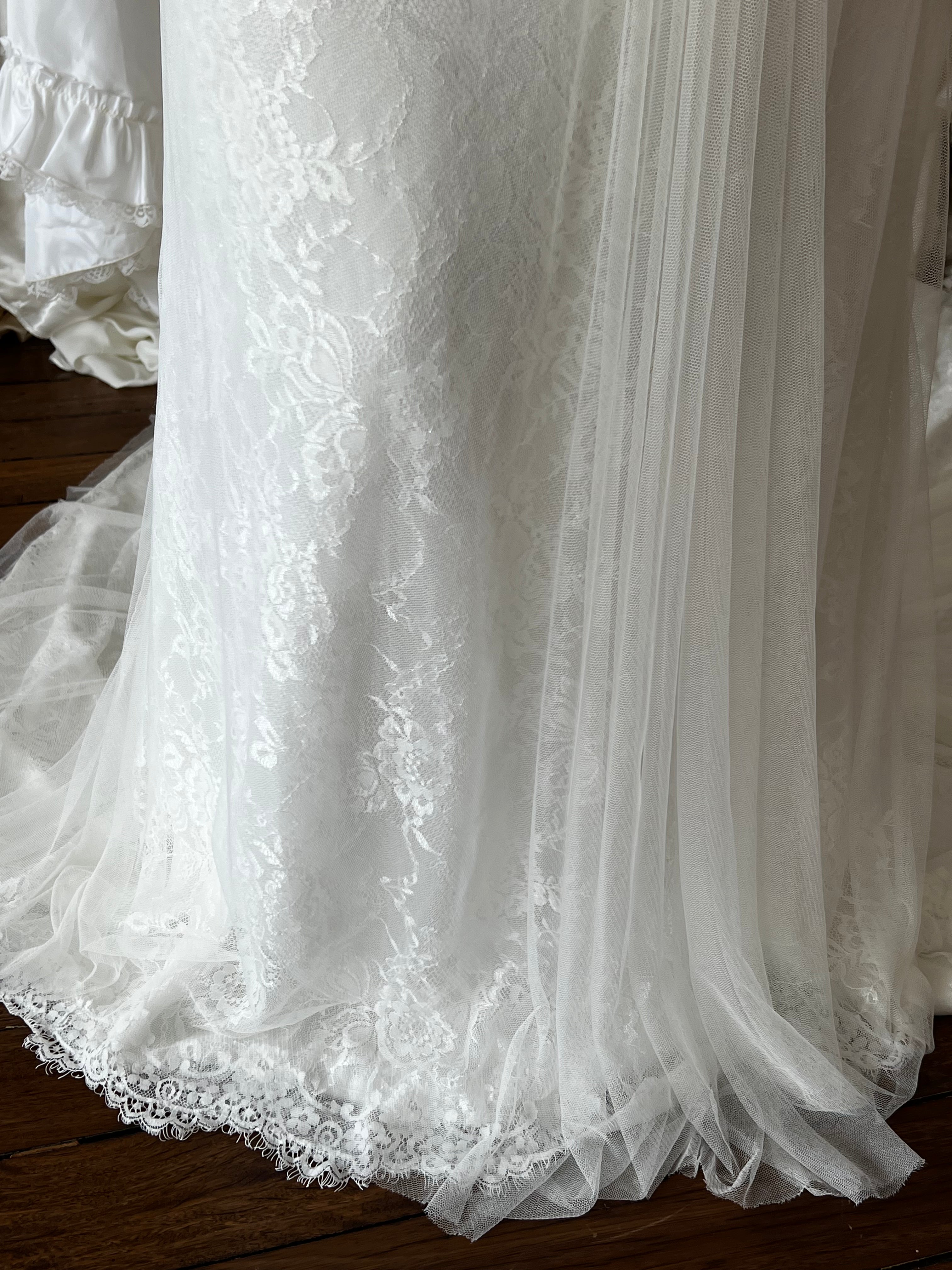 90s Maggie Sottero Asymmetrical Fairy Dress