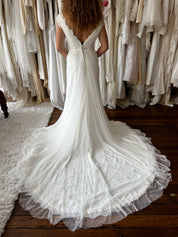 90s Maggie Sottero Asymmetrical Fairy Dress