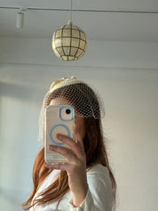 70s Bow Detail Fascinator