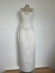1980s Three Piece Corset Set