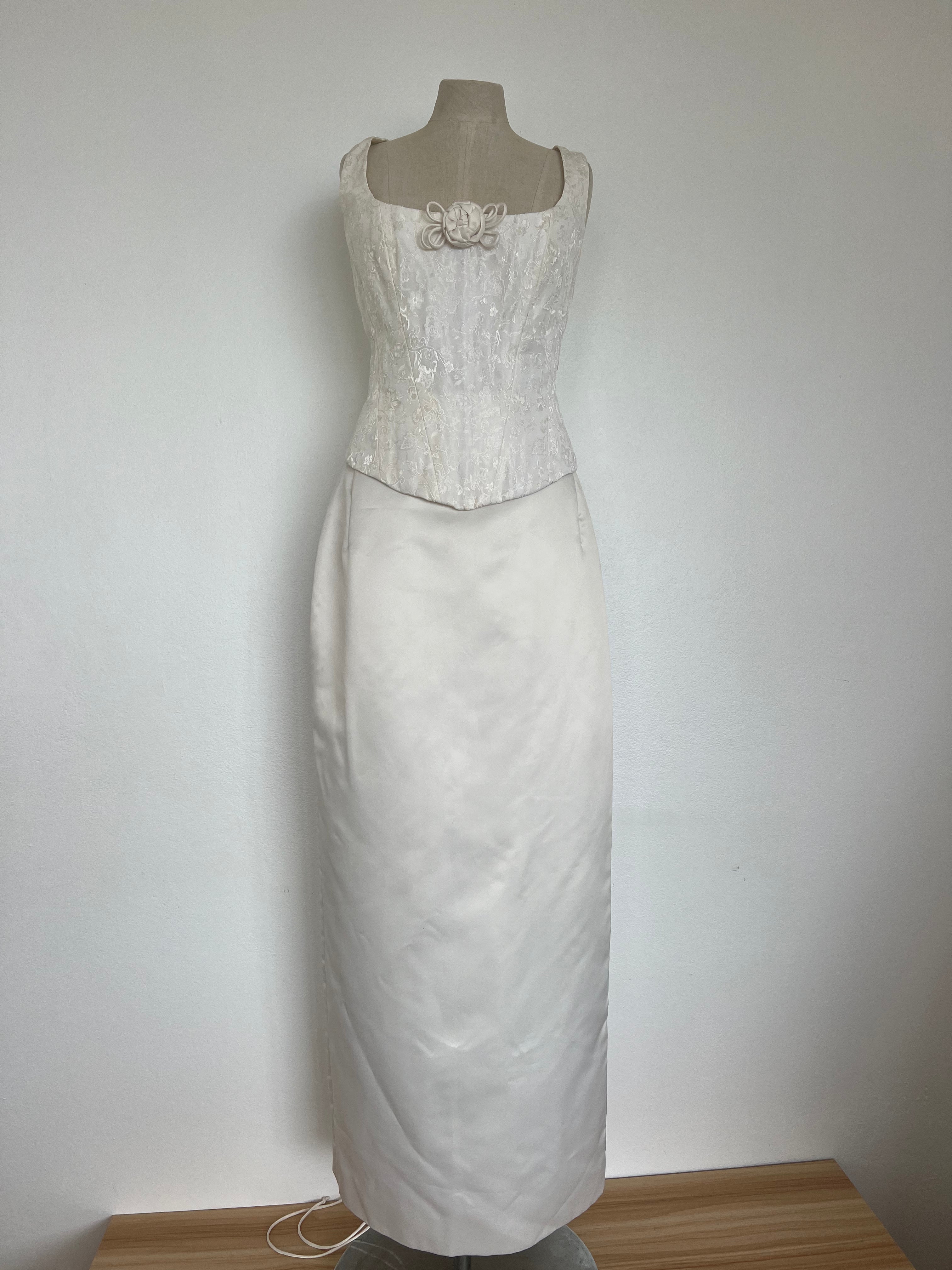 1980s Three Piece Corset Set