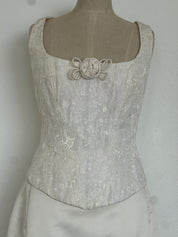 1980s Three Piece Corset Set
