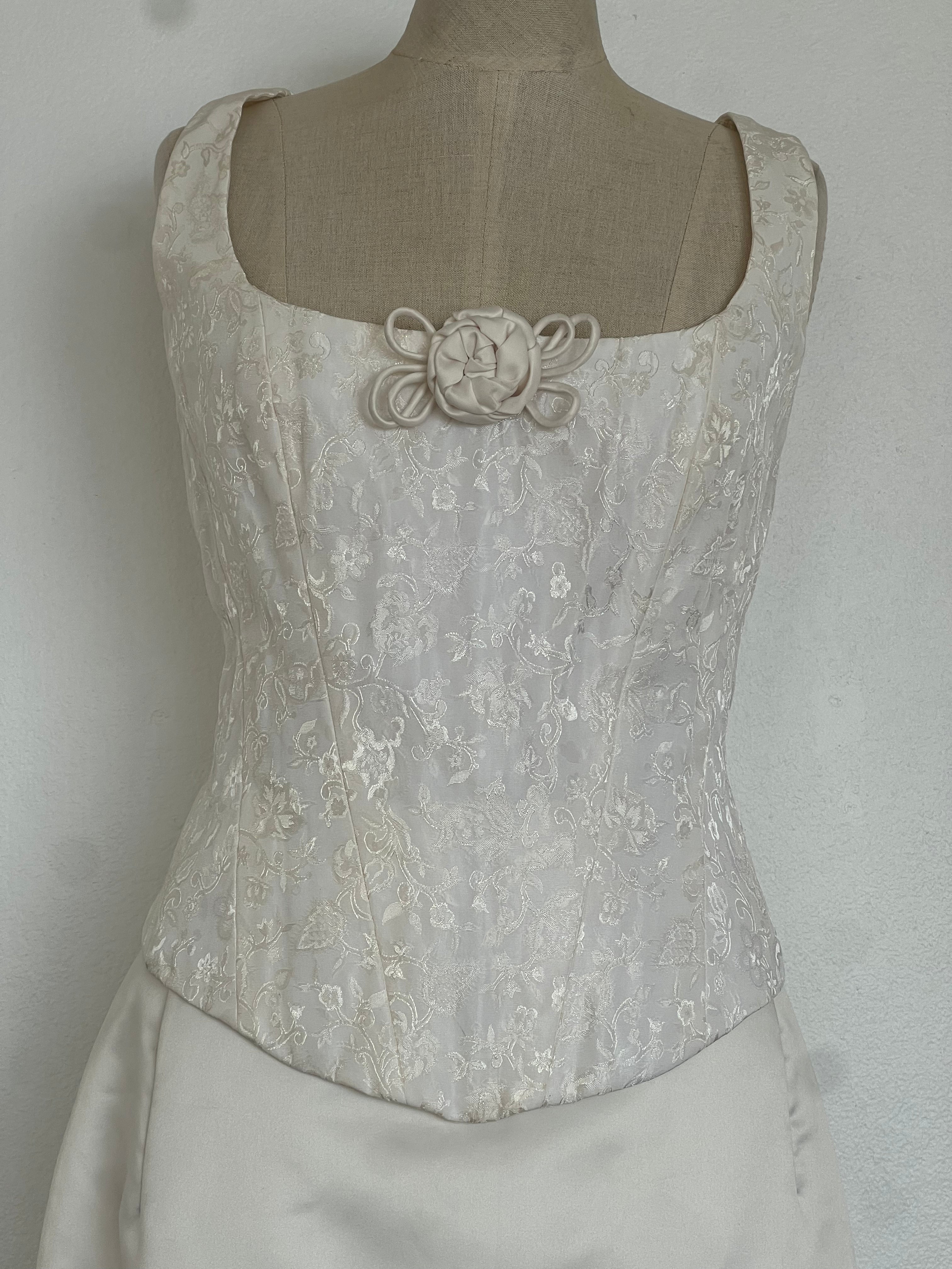 1980s Three Piece Corset Set