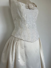 1980s Three Piece Corset Set