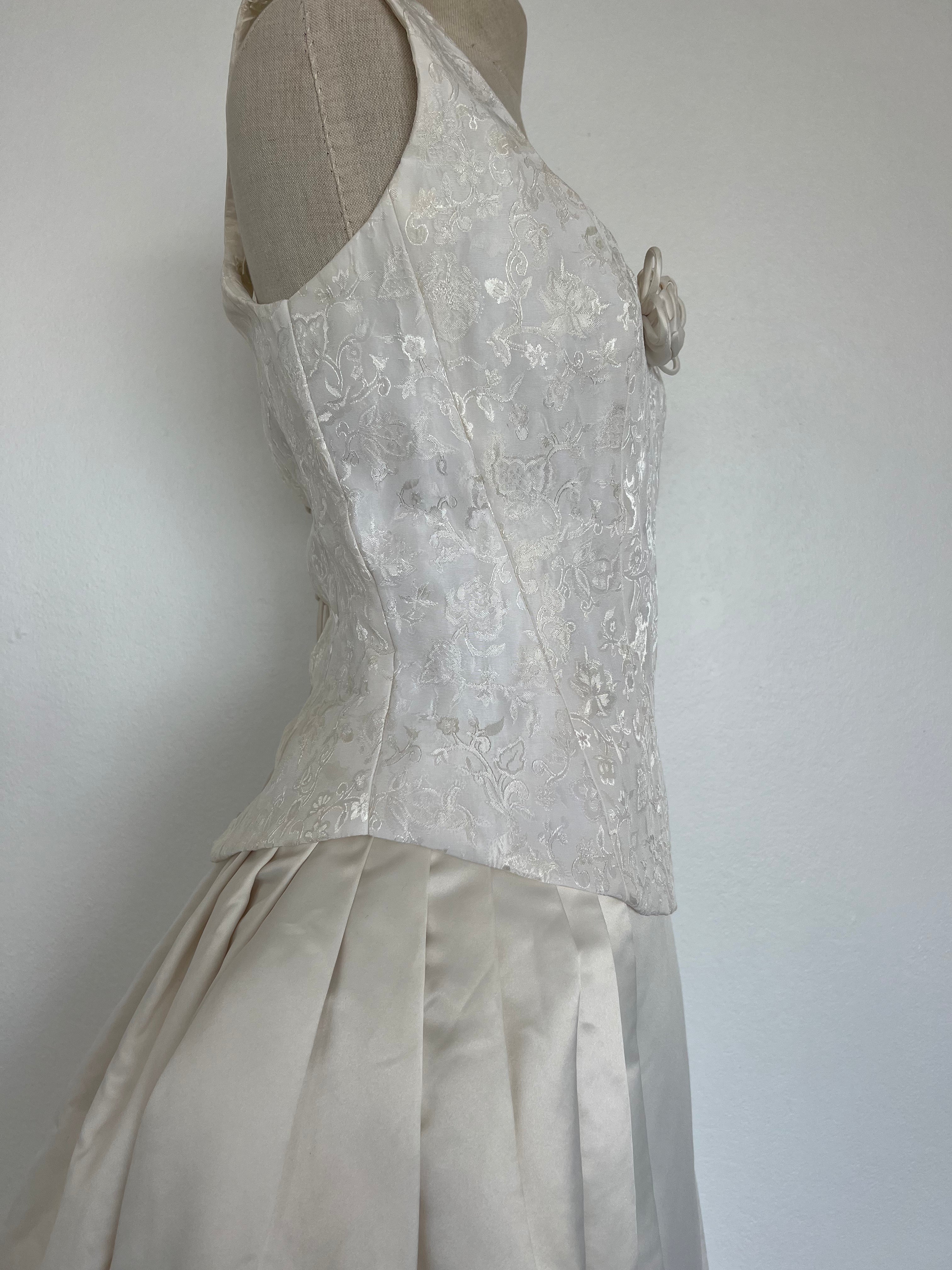 1980s Three Piece Corset Set
