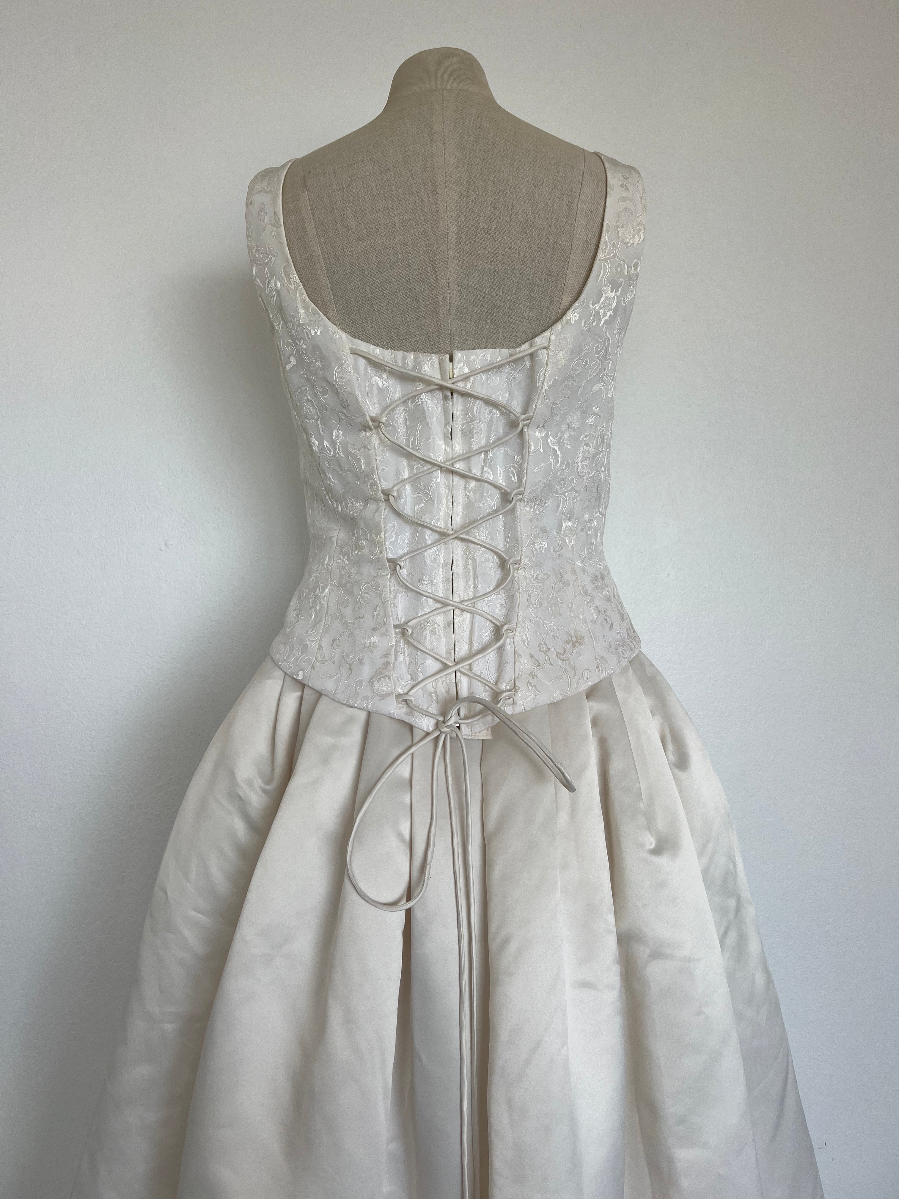 1980s Three Piece Corset Set