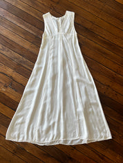 40s V Neck Lingerie Slip Dress