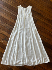 40s V Neck Lingerie Slip Dress