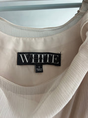 90s Vera Wang Radiating Pleated Chiffon Dress