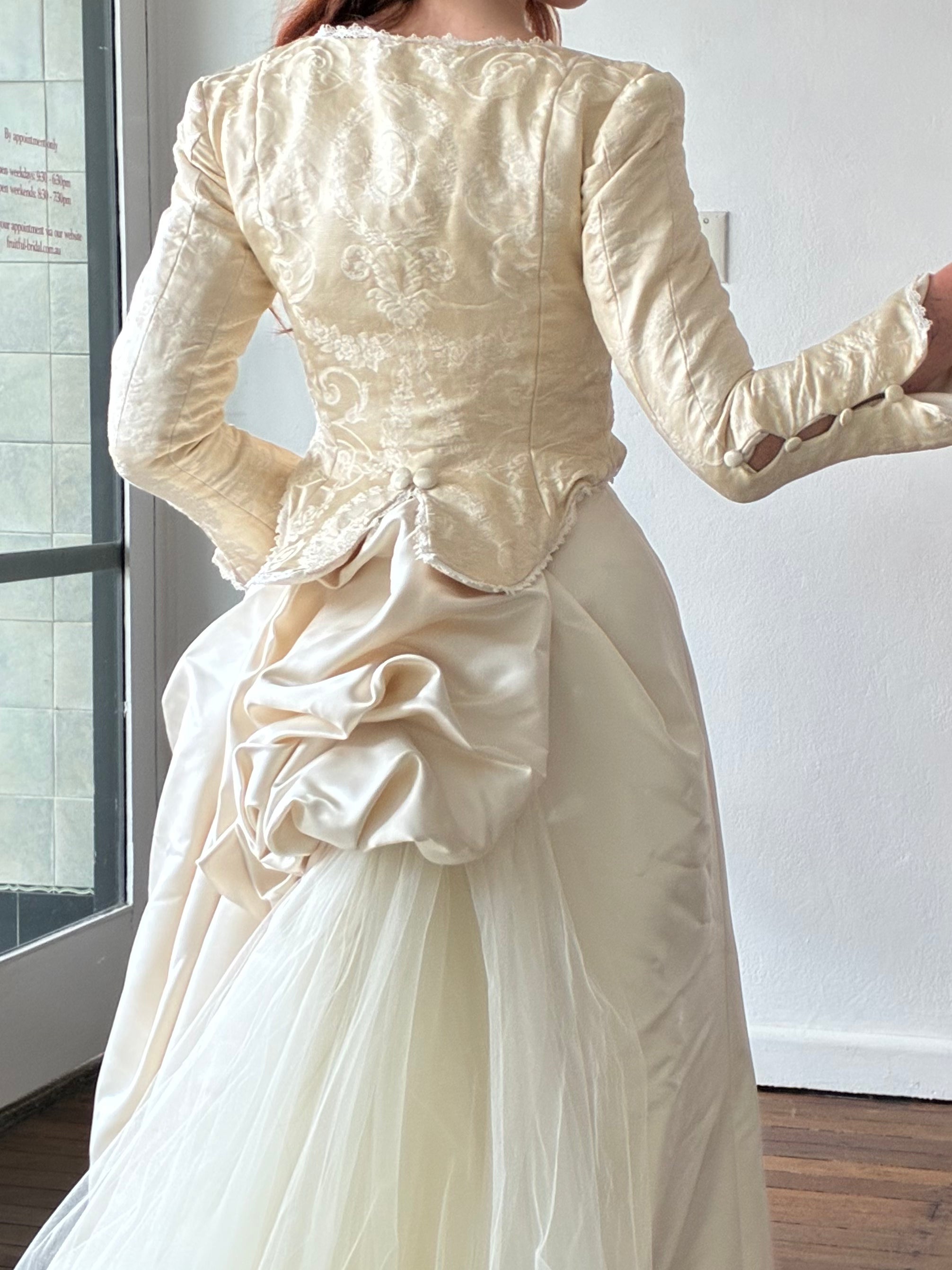 1990s Custom Jane Hill Dress and Jacket
