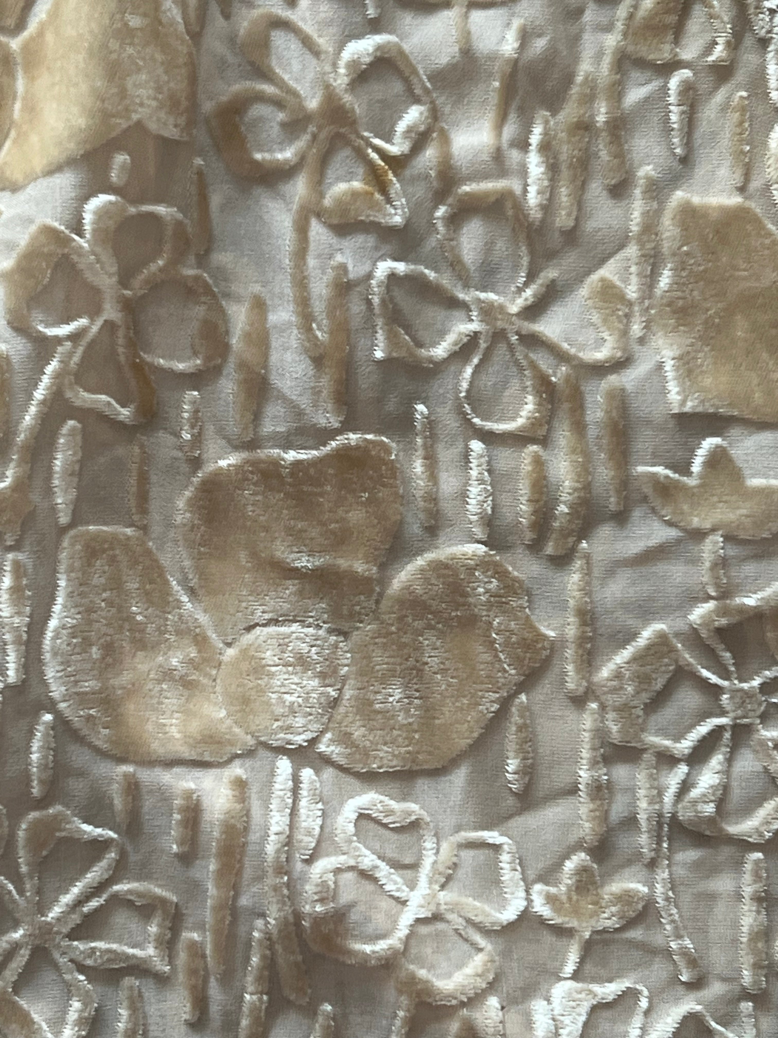 30s Devore Velvet Robe