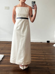 90s Vera Wang Square Neck Dress