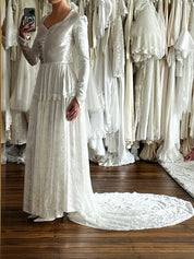 40s Embroidered Butterfly Liquid Silk Dress