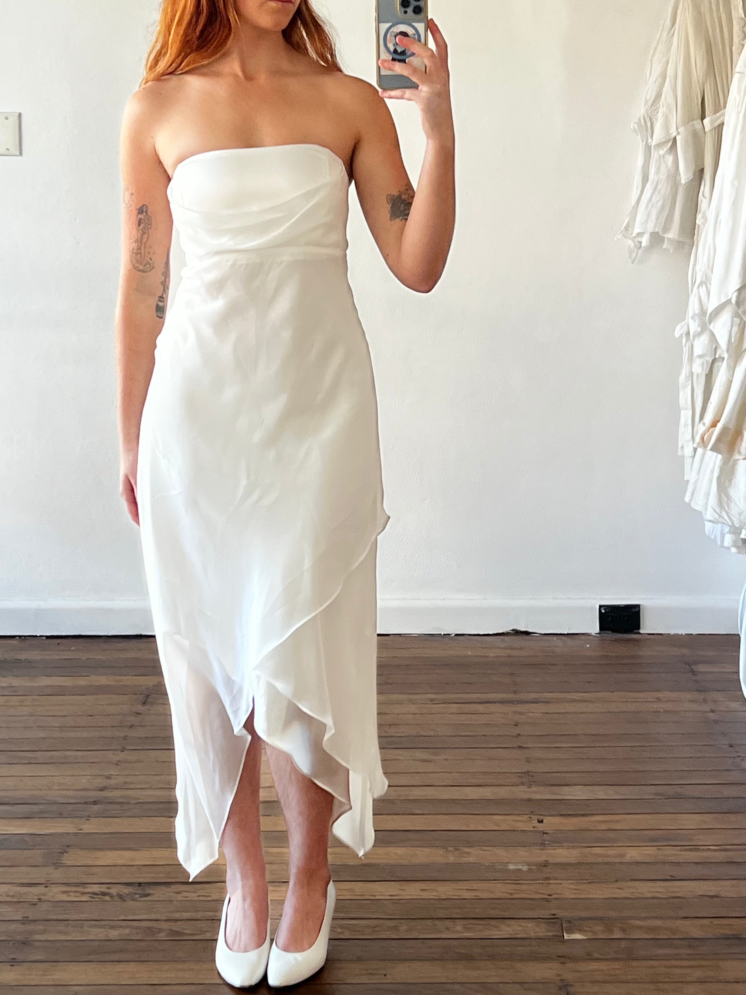 90s Studibaker Strapless Fairy Dress
