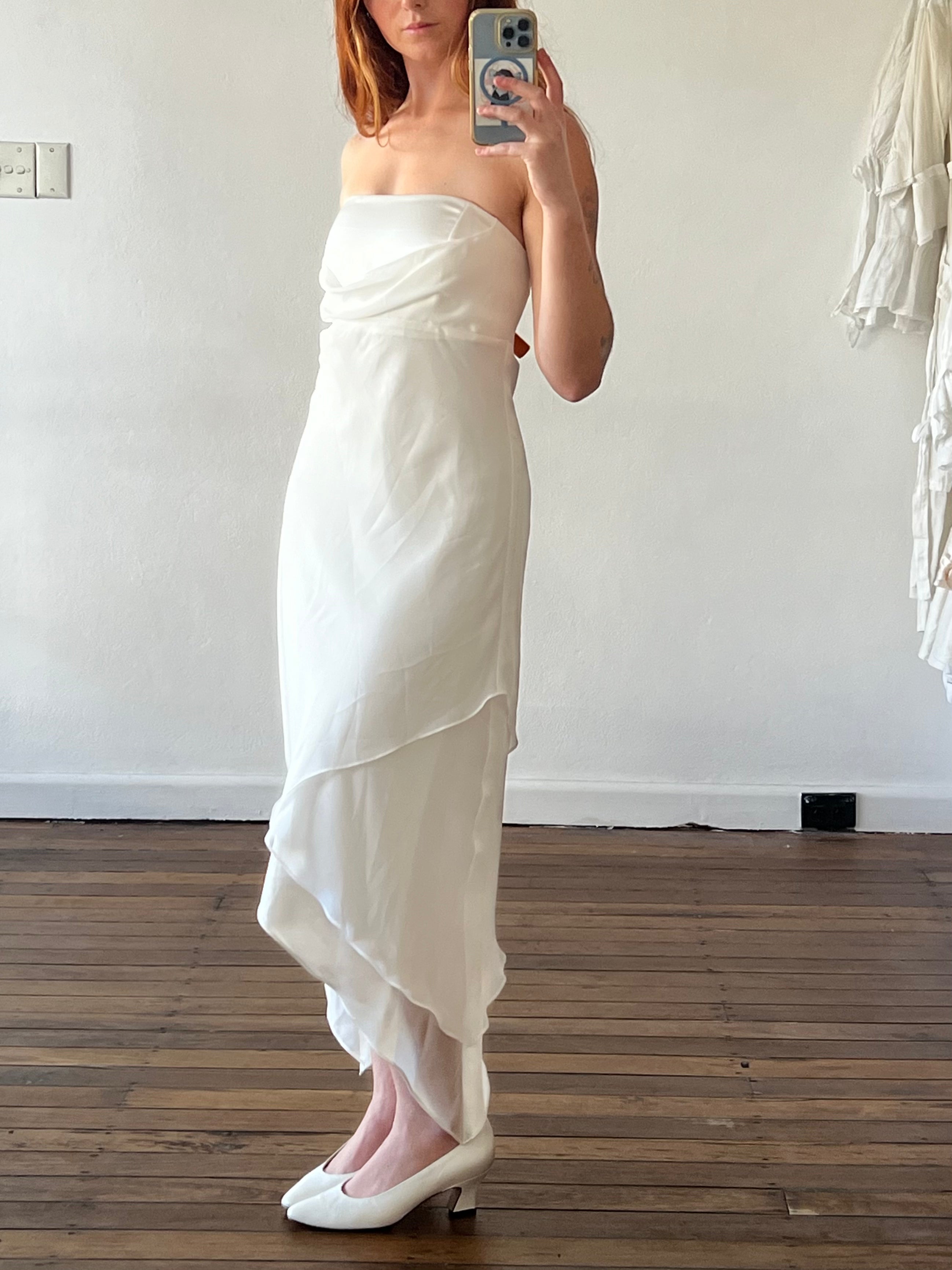 90s Studibaker Strapless Fairy Dress