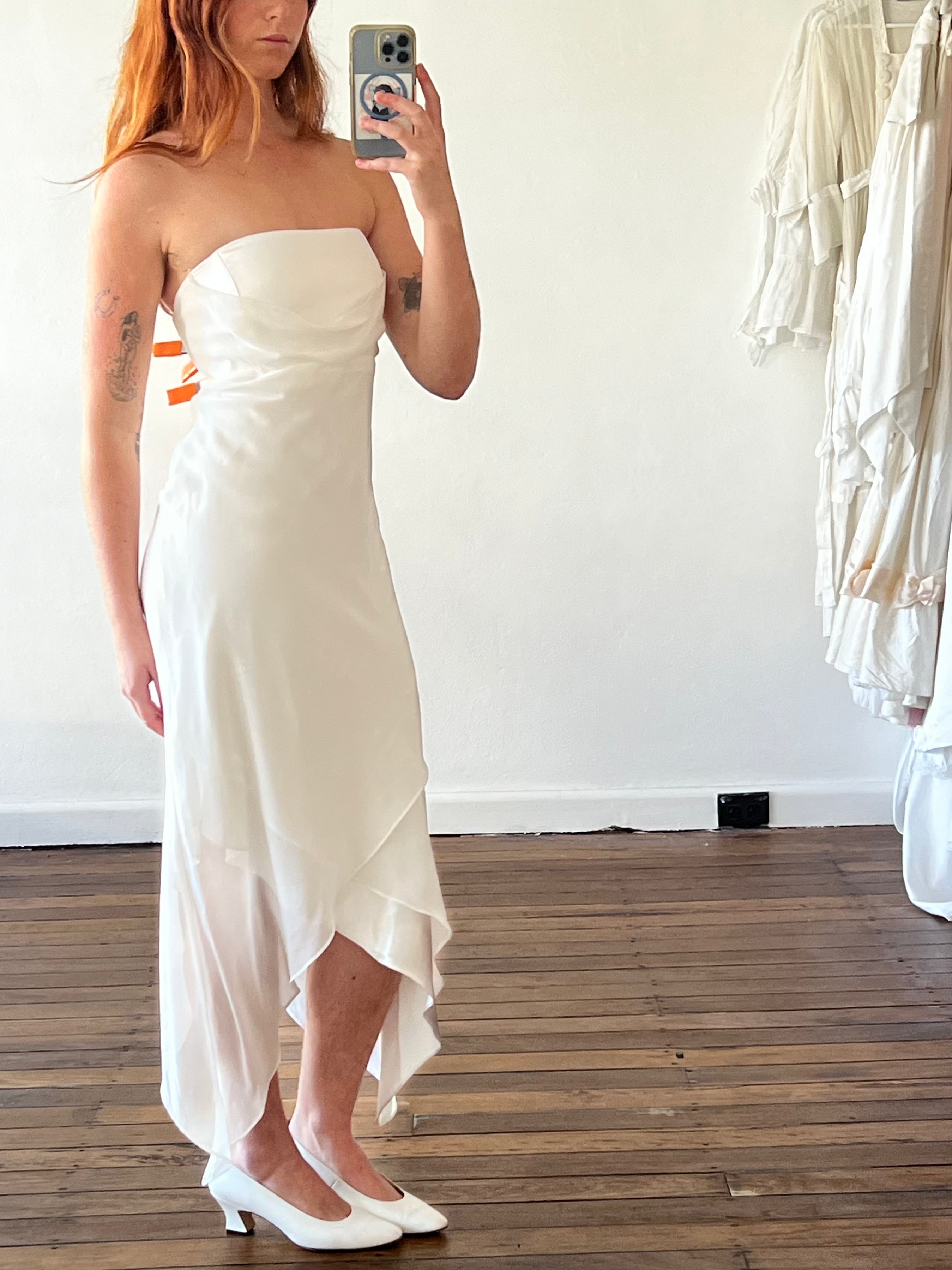 90s Studibaker Strapless Fairy Dress