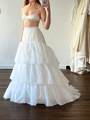 90s Tiered Hoop Skirt