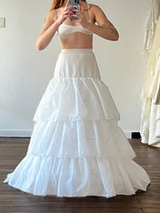 90s Tiered Hoop Skirt
