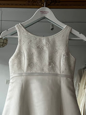 90s Henri Josef Flower Girl Dress