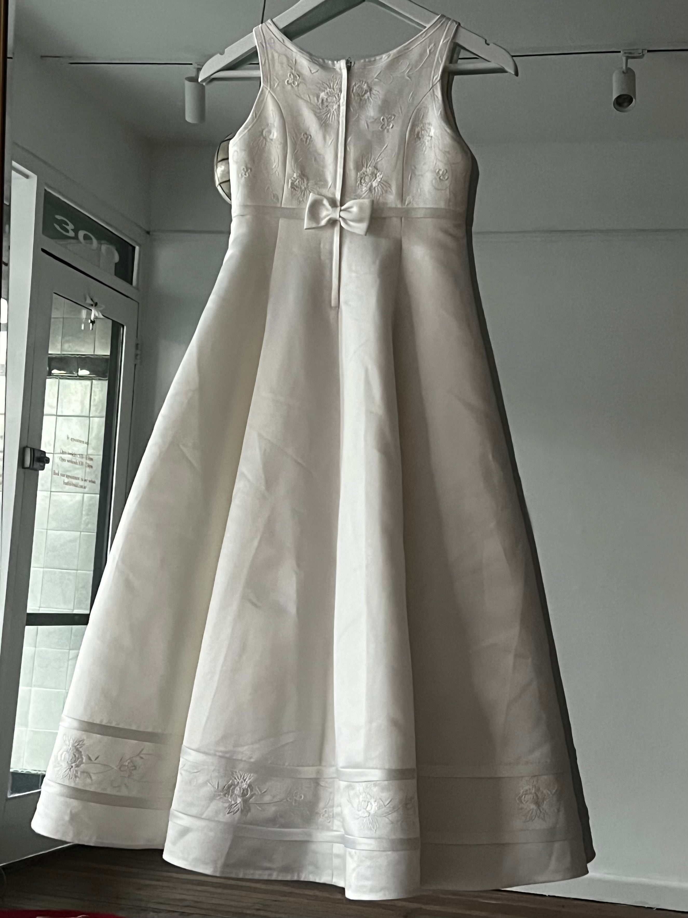 90s Henri Josef Flower Girl Dress