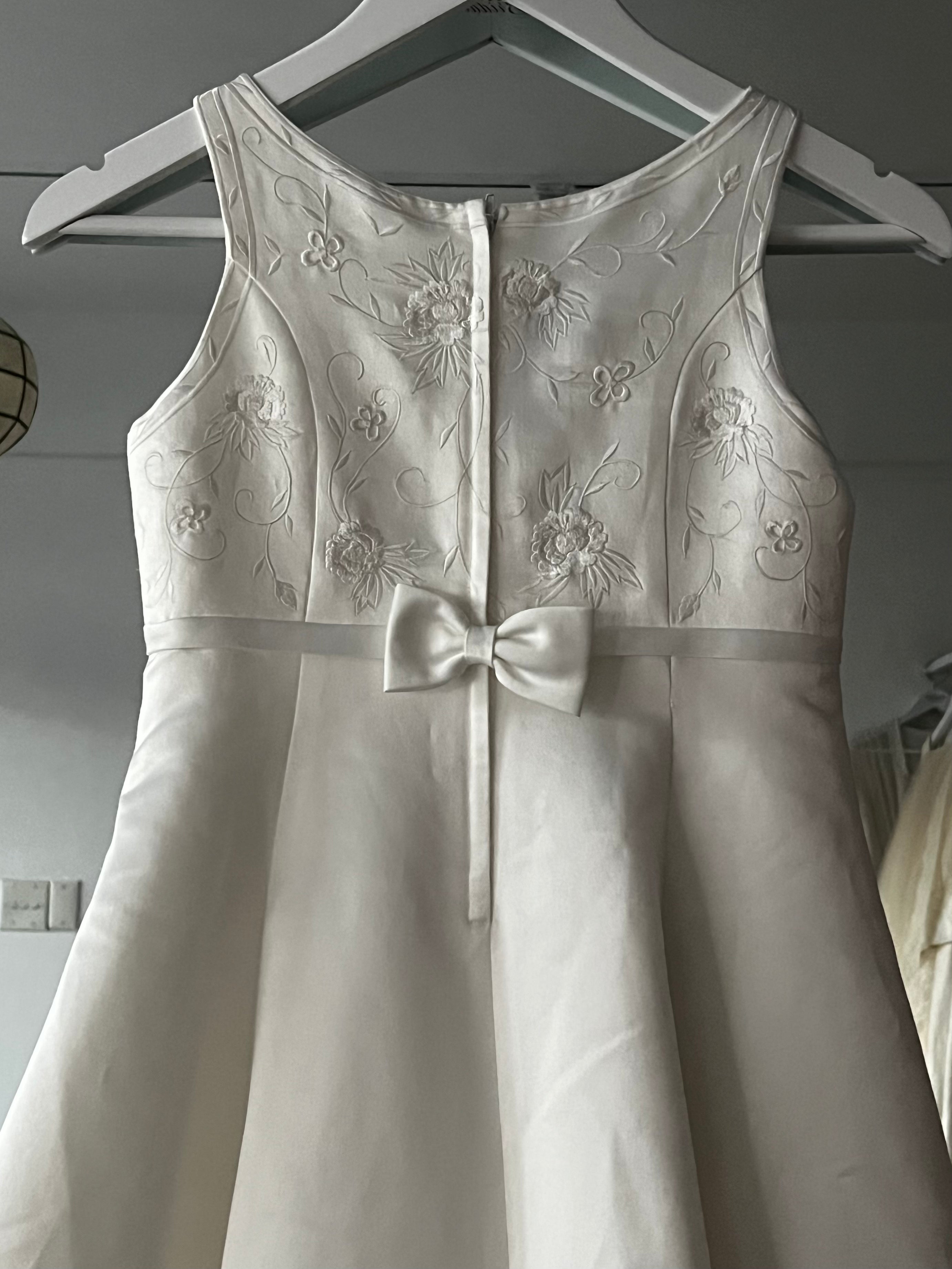 90s Henri Josef Flower Girl Dress