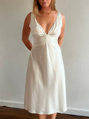 90s Simona Satin Empress Slip