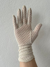 1960s Lace Gloves