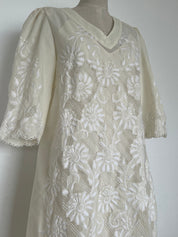 1970s Mexican Embroidered Dress