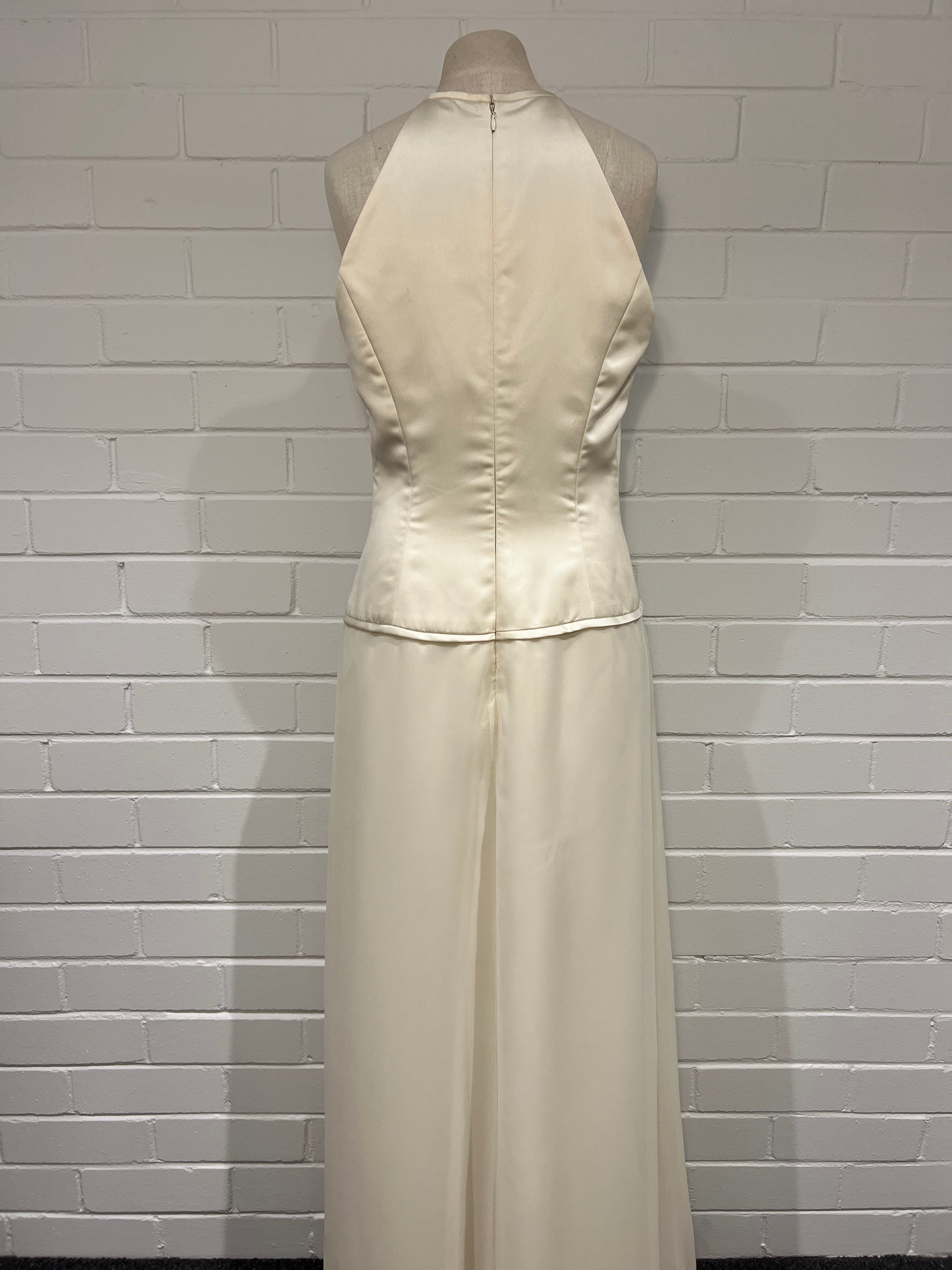 1990s Vera Wang Drop-waist Dress Fruitful Bridal 1990s Vera Wang Drop-waist Dress Fruitful Bridal