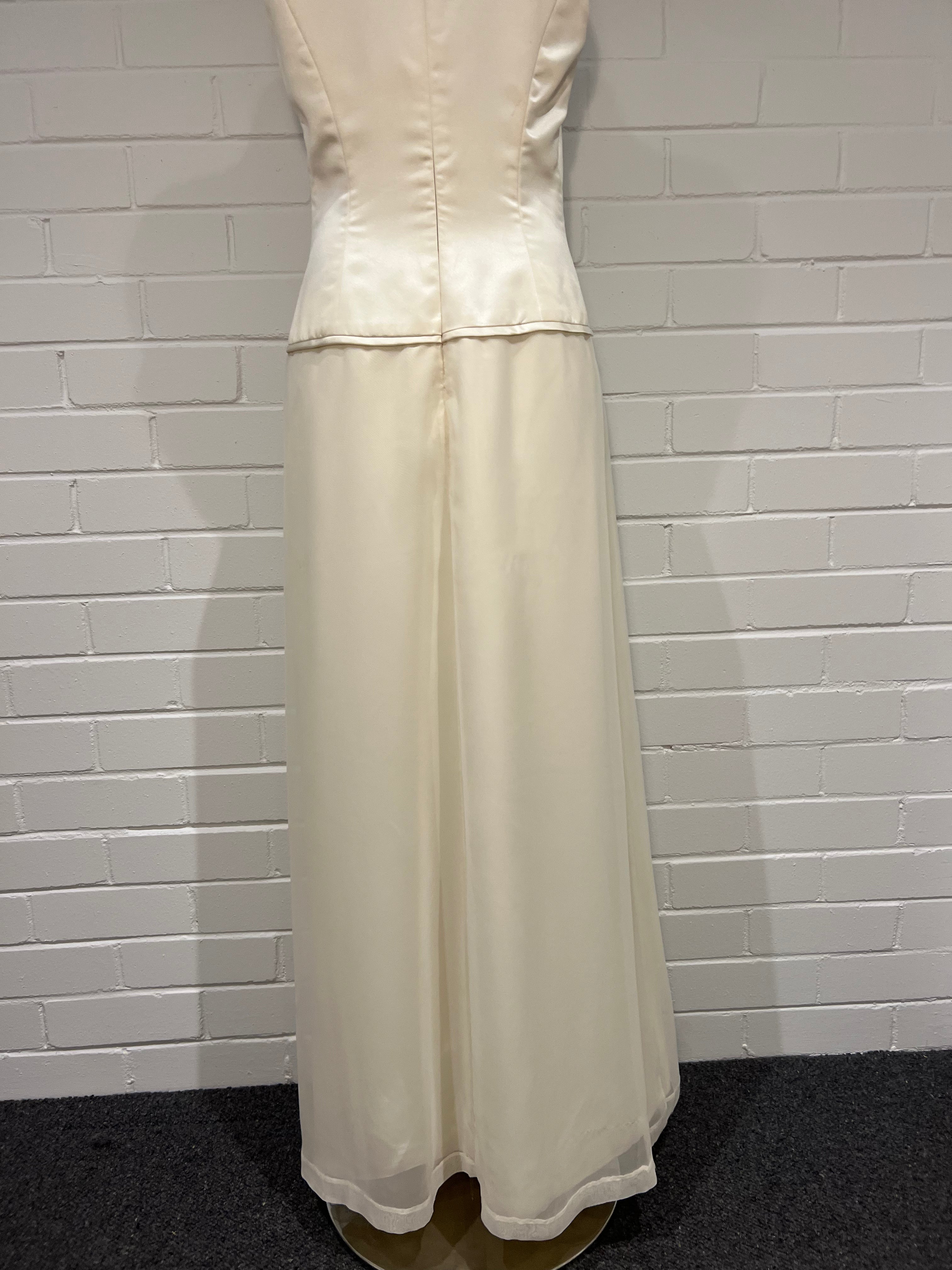 1990s Vera Wang Drop-waist Dress Fruitful Bridal 1990s Vera Wang Drop-waist Dress Fruitful Bridal