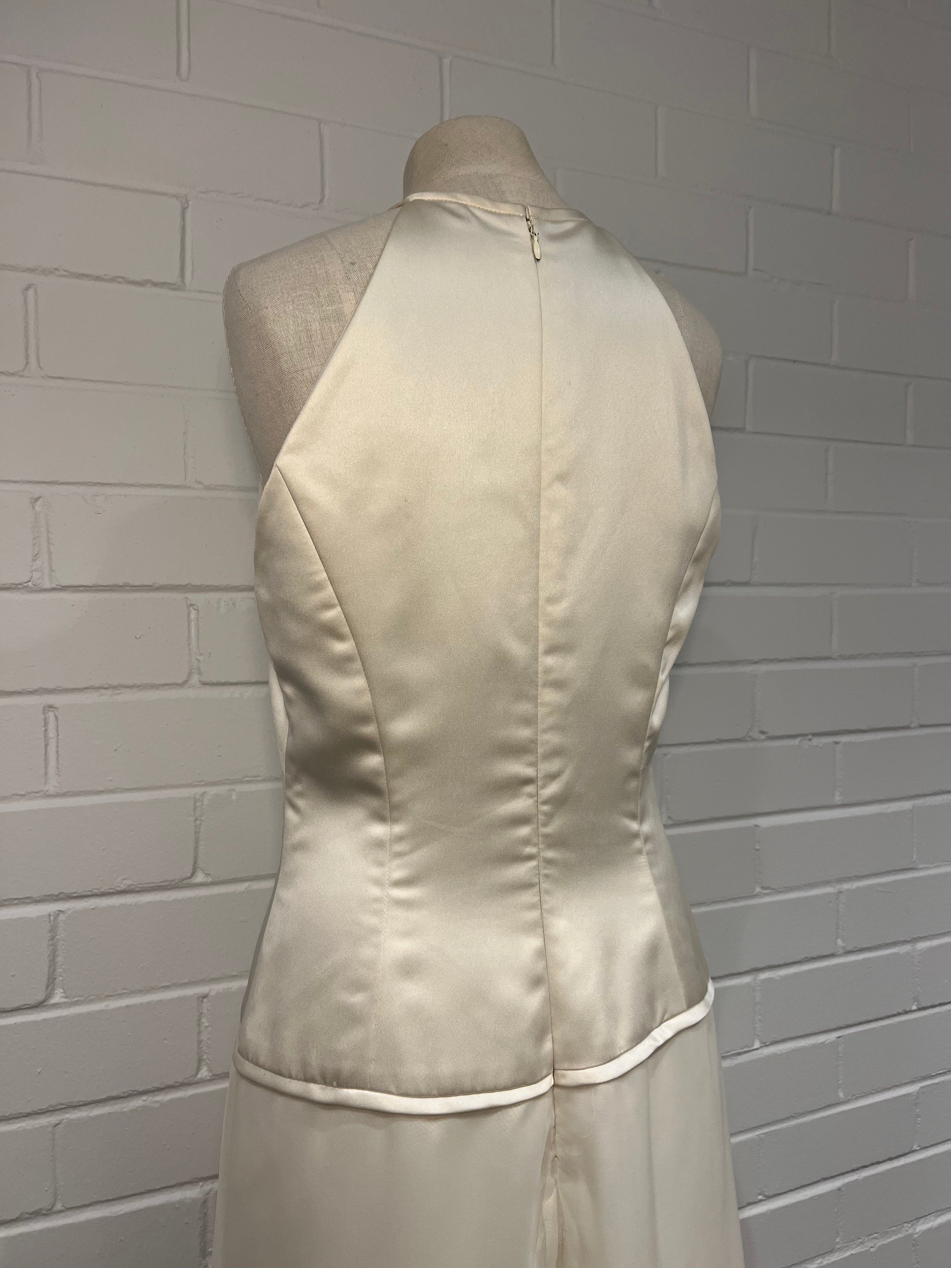 1990s Vera Wang Drop-waist Dress Fruitful Bridal 1990s Vera Wang Drop-waist Dress Fruitful Bridal