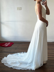 2000s Chiffon Beaded Empress Dress