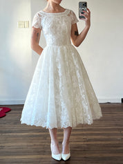 60s Lace Cupcake Midi
