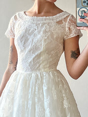 60s Lace Cupcake Midi