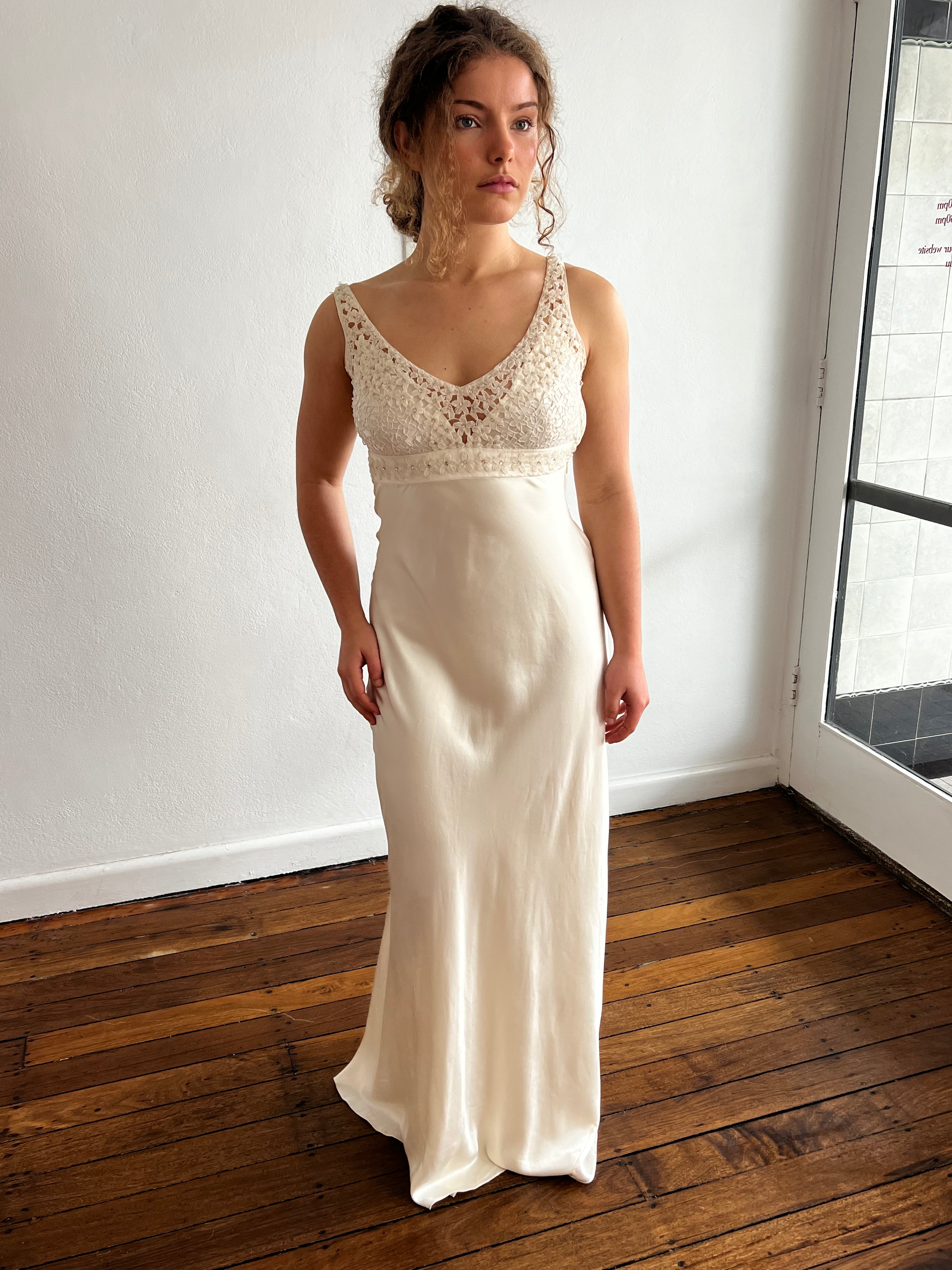 90s Collette Dinnigan Silk Slip Dress