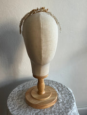40s Wax Flower and Pearl Headband