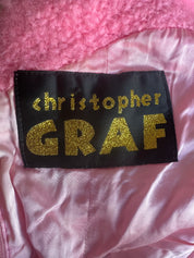 80s Pink Wool Christopher Graf Mini