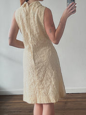 60s Alençon Lace Shift Mini