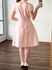90s Nina Ricci Pink Pannier Mini