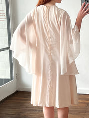 70s does 20s Bell Sleeve Midi