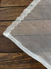 20s Silk Net Juliet Cap Veil