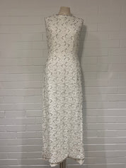 1960s Beaded Lace Sheath Dress