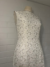 1960s Beaded Lace Sheath Dress