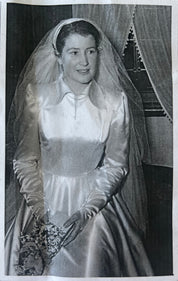 40s Liquid Silk Collared Dress