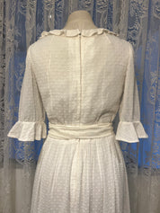 70s Peasant Style Dress with detachable belt
