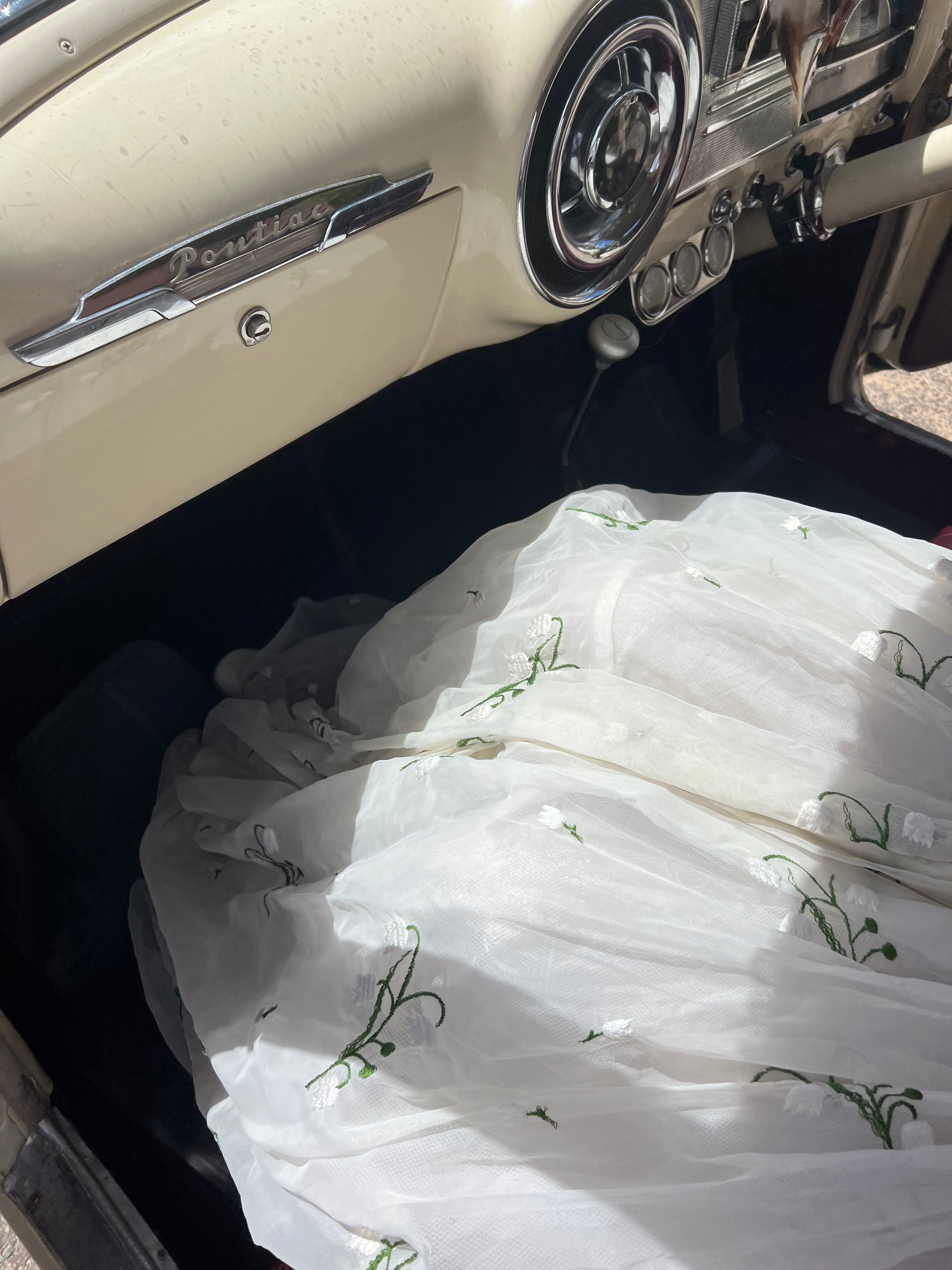 1950s Snowdrop Strapless Corset Dress