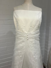 90s Embroidered Spaghetti Strap Dress