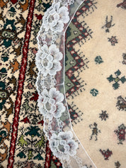 70s Lace Mantilla Cathedral Veil