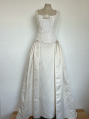 1980s Three Piece Corset Set