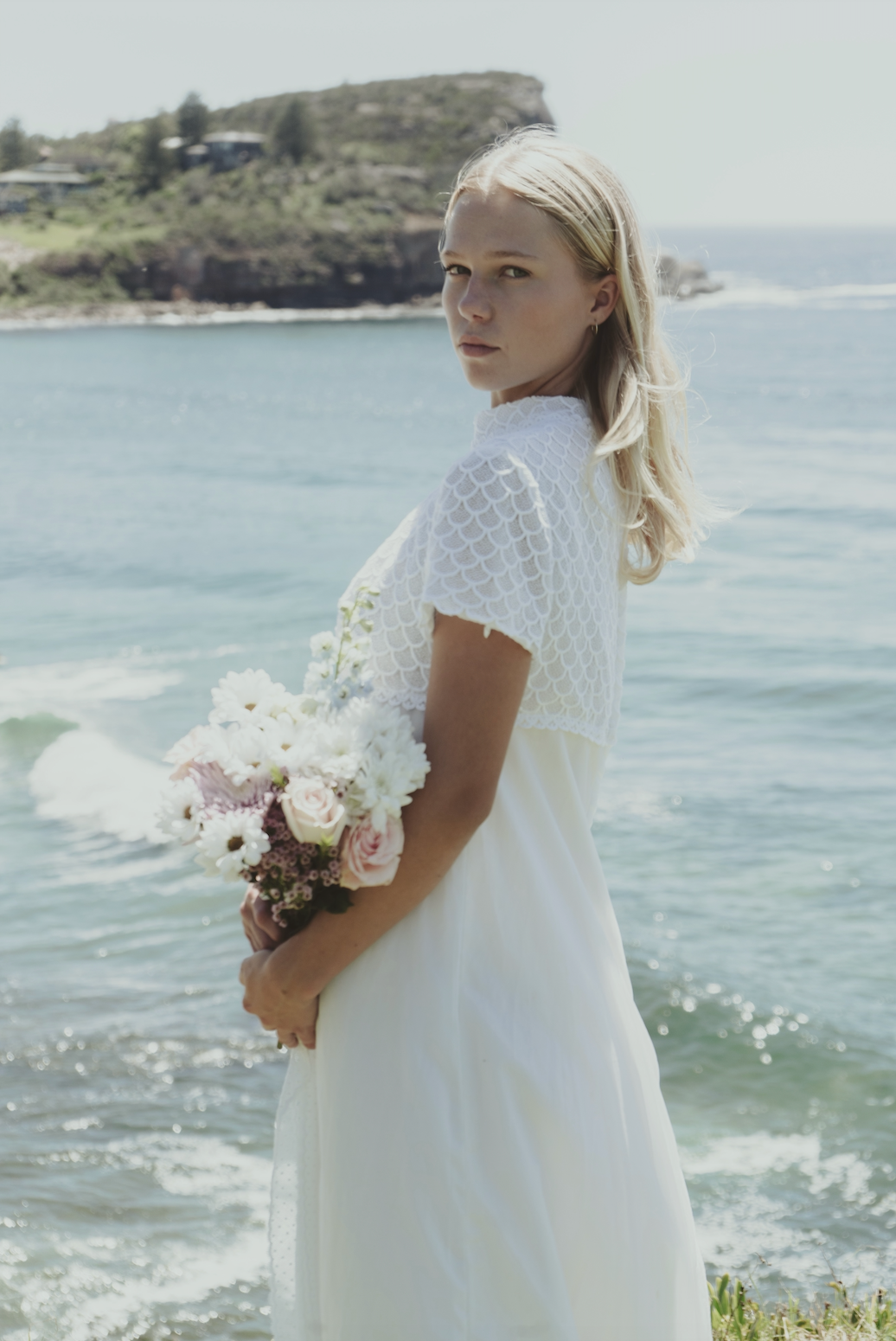 60s Scallop Lace Empire Dress Fruitful Bridal 60s Scallop Lace Empire Dress Fruitful Bridal